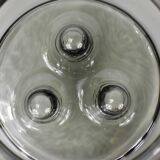 Vintage smoked ceiling lamp, raak