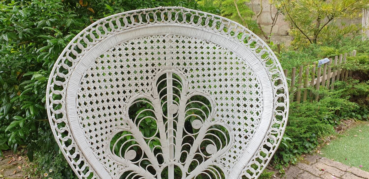 Emmanuelle rattan armchair