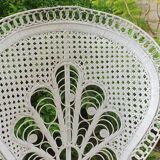 Emmanuelle rattan armchair