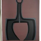 Set of 4 original lithographs by Raoul Ubac, 1978. The earth.