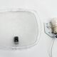 Vintage Murano wall lamp with satin glass, 1960 Italy.
