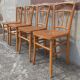 Chaises bistrot (Lot de 4 chaises)