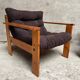 Paire de fauteuils en pin, Suède 1970-1980