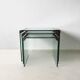 Ensemble de trois tables gigognes T35 de Galotti & Radice 1975