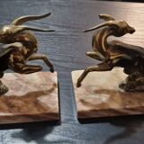Gazelle bookends