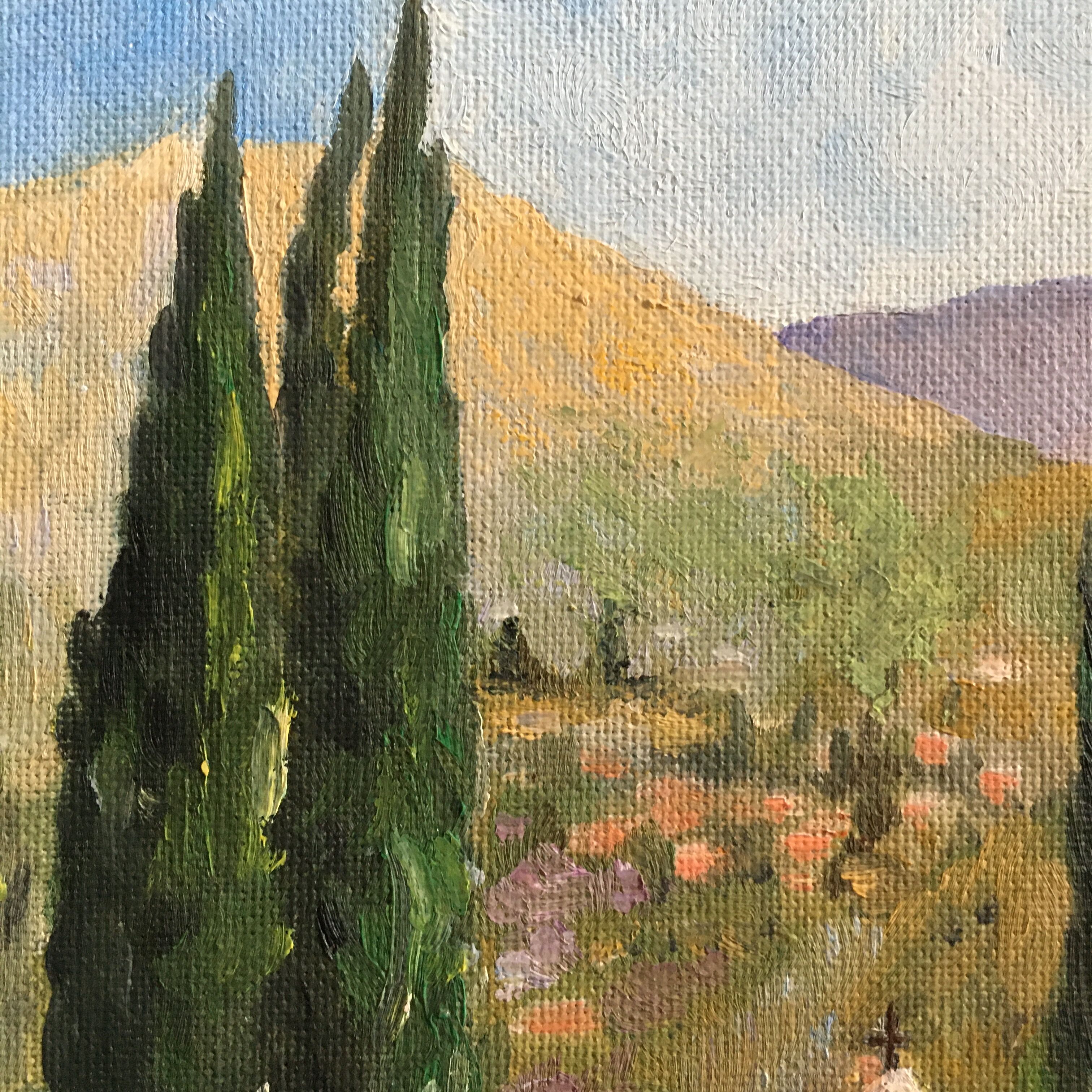 Provencal church painting