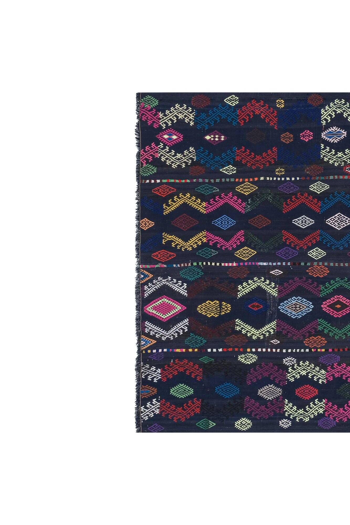 Vintage Turkish kilim, handwoven, 170x294 cm.