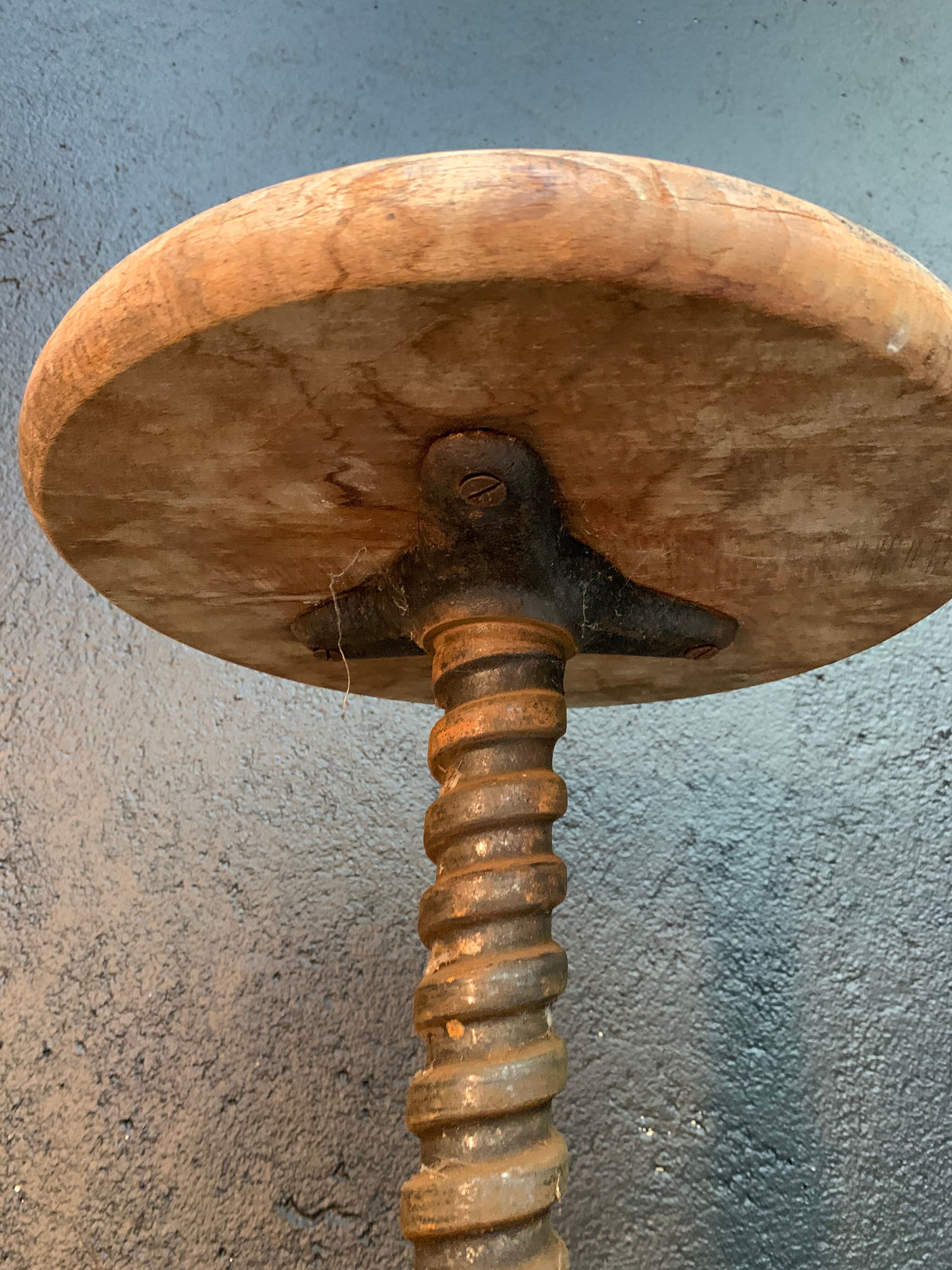 Industrial singer stool