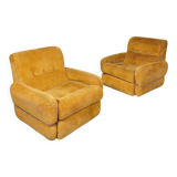 Pair of seventies armchairs
