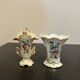 Pair of bride vases in porcelain
