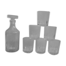 Set 6 glasses sky - round carafe