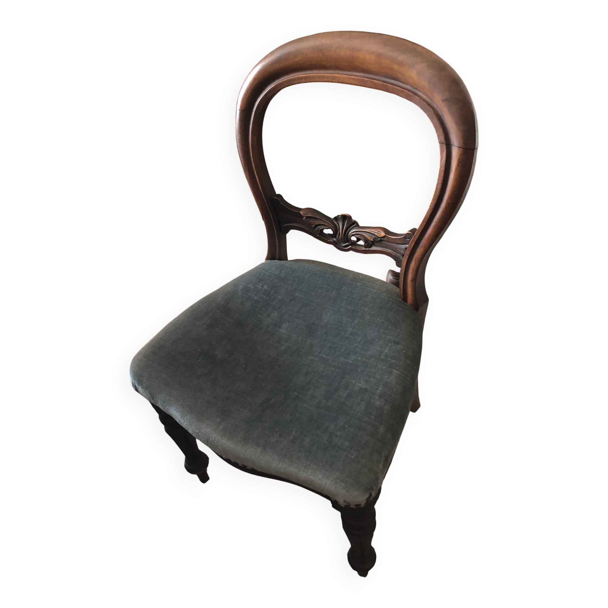 Set of 6 English chairs, Louis Philippe period