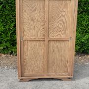 Armoire parisienne 2 portes coulissantes sapin bois brut