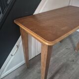 side table serving or dining for small vintage space