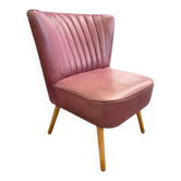 Vintage lilac cocktail chair / single chair