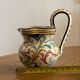 Small earthenware jug from Faenza, hand-painted Ca Pirota.