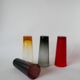 lot de 4 verres Long Drink colorés et texturés Design 1970