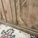 Superb antique patinated counter