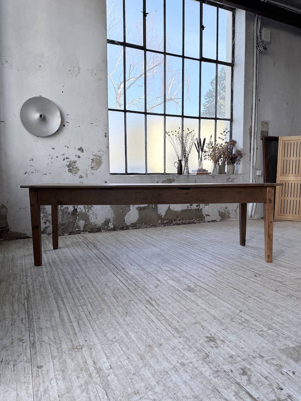 XL oak farmhouse table 1950 235cm