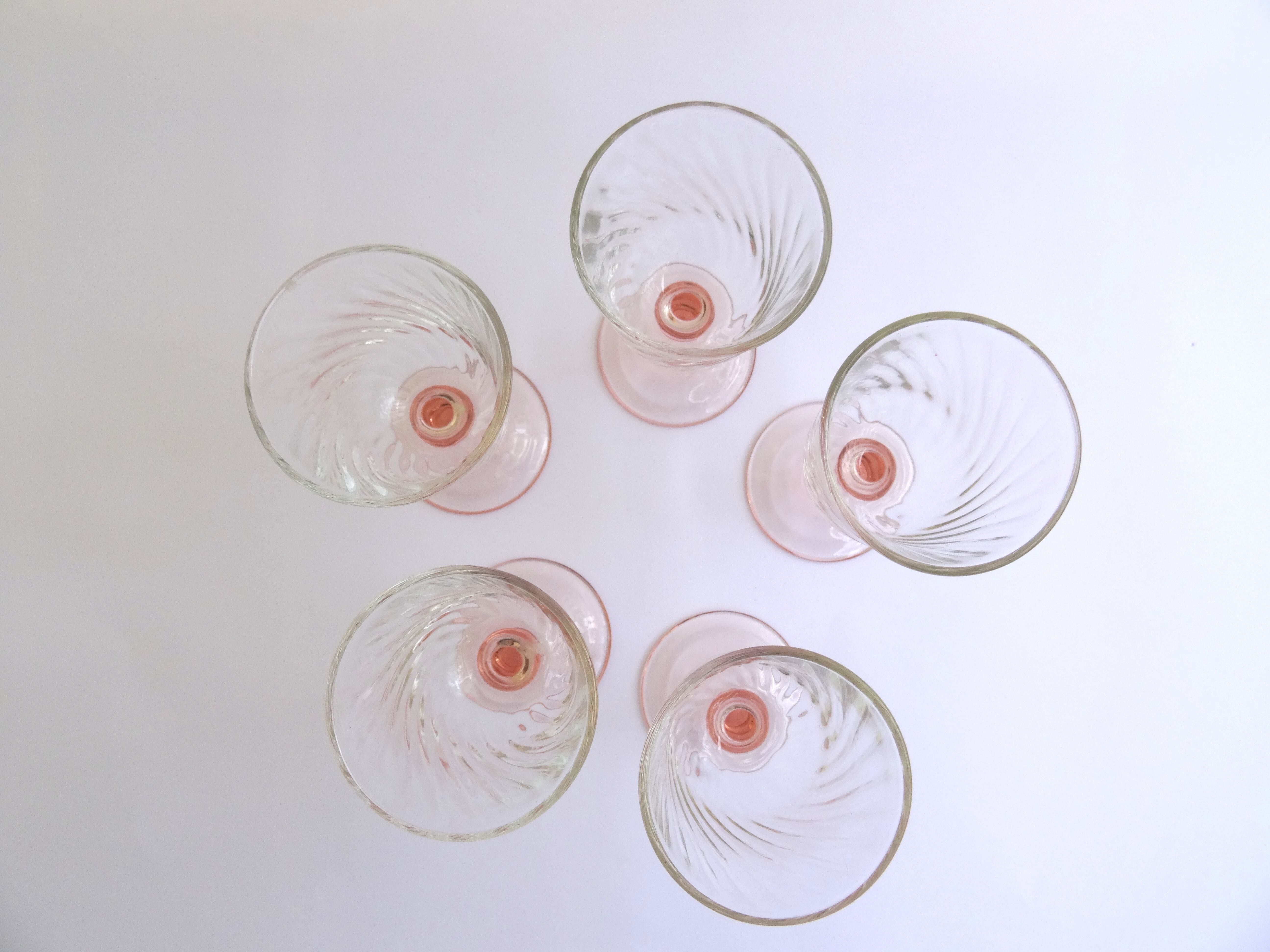 Verres à liqueur avec pieds Rosaline