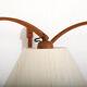 Pair of teak wall lamps by Domus Denmark 1970s