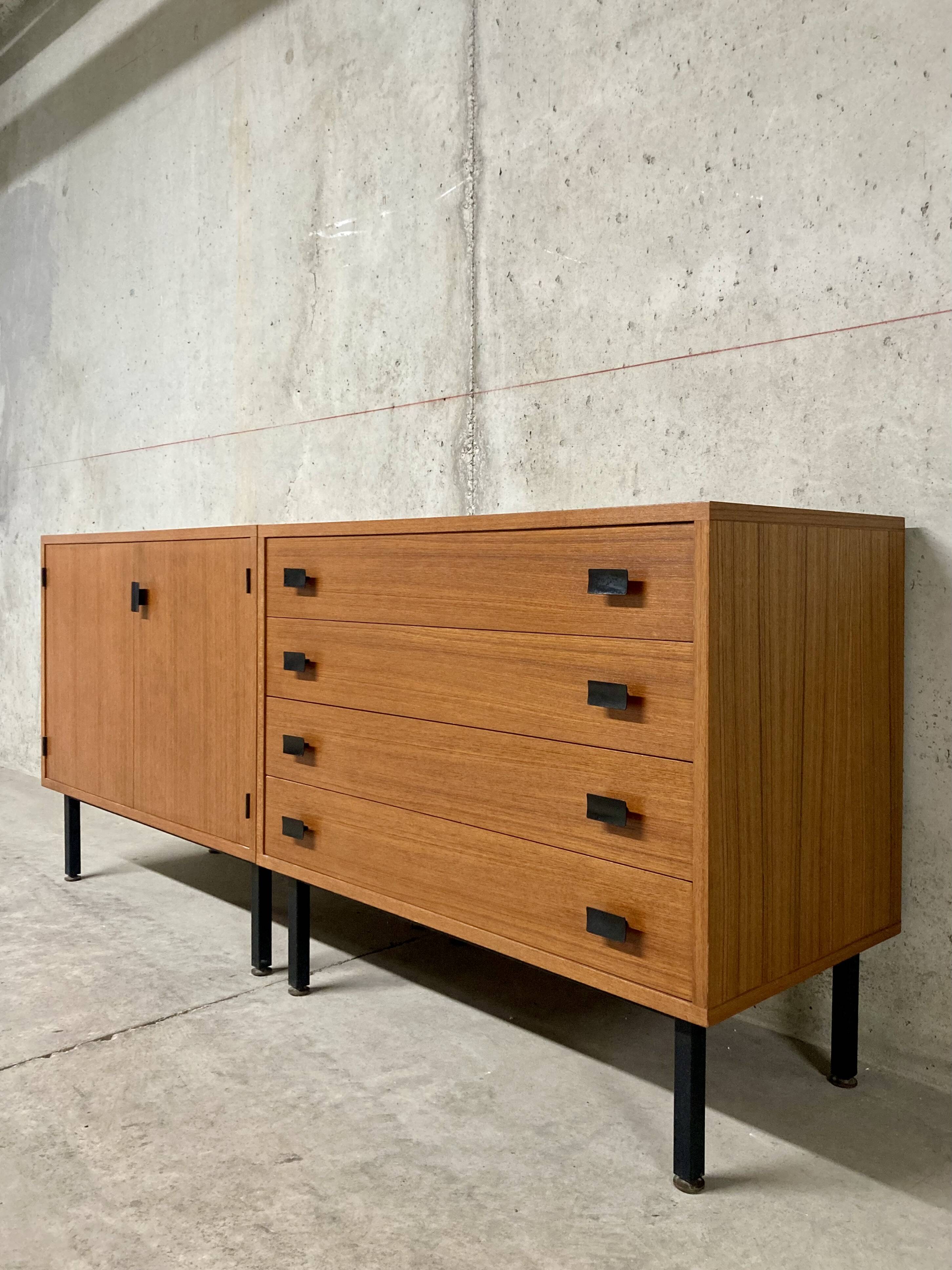 Vintage teak sideboard from the 60s