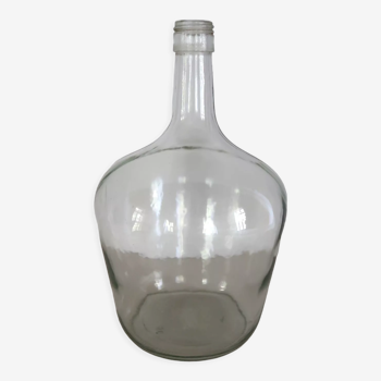 Dame-jeanne in transparent glass 2 liters