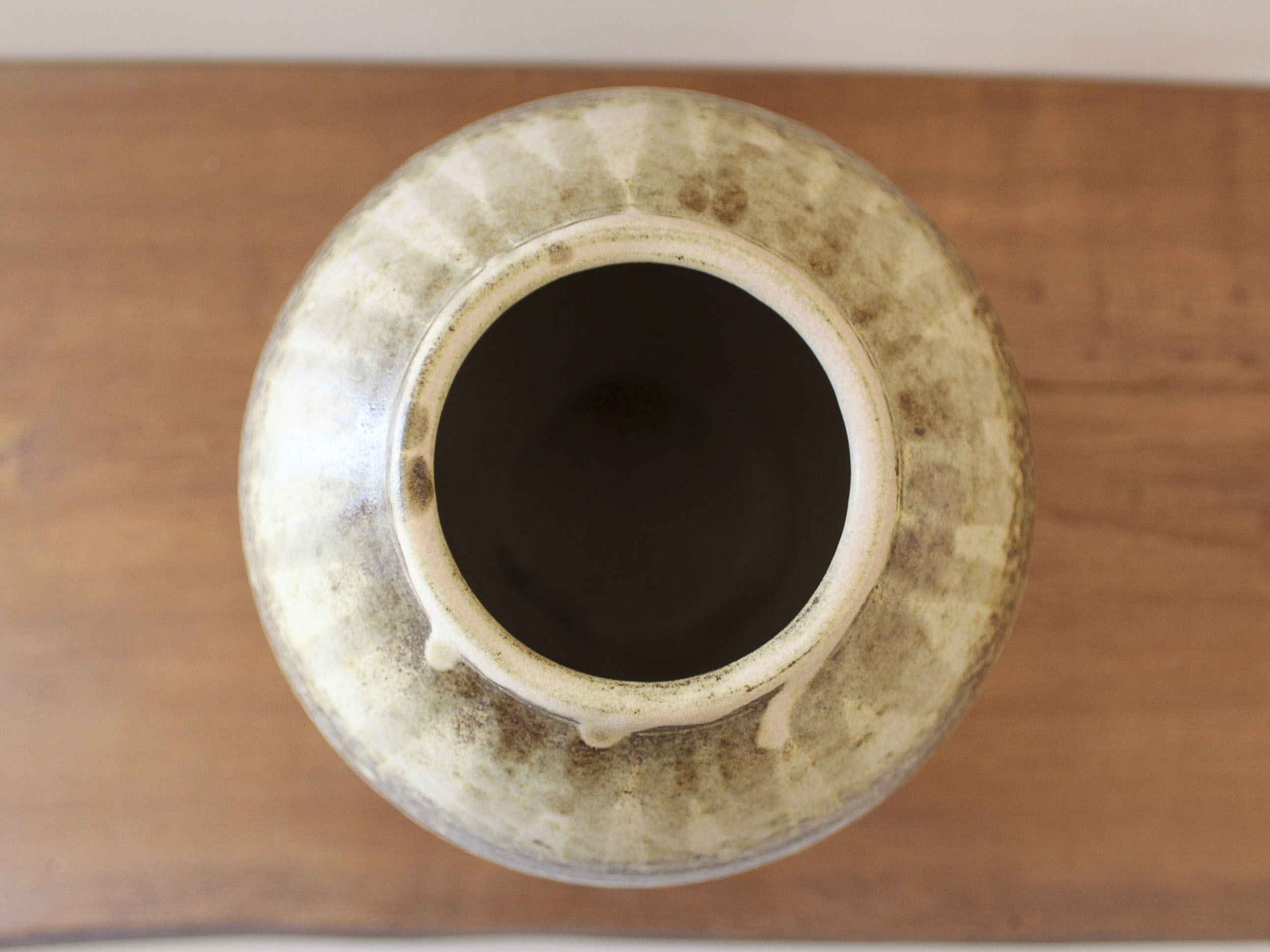 Lionel Bisson ceramic vase in Toucy