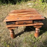 Indian teak coffee table