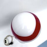 Space age Murano glass table lamp by Mazzega. Italy 1970s