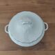 Vegetable soup tureen porcelain Ph. Deshoulière California series decoration