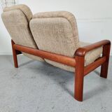 Canapé scandinave Dyrlund en teck , années 60/70