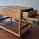 Vildbjerg teak multifunction serving bar cart, Denmark 1960s