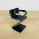 Brutalist wrought iron candlestick "Z"