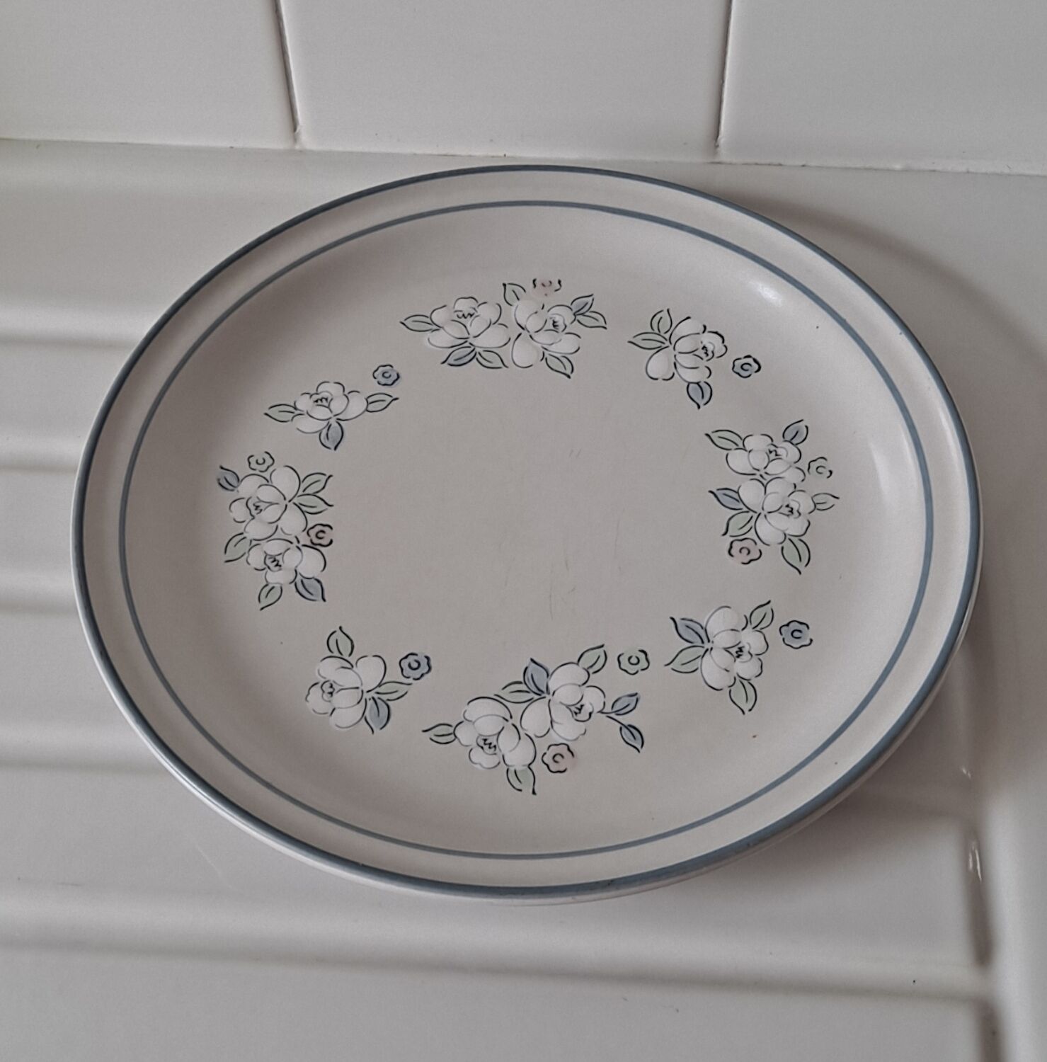 Hearthside stoneware plate