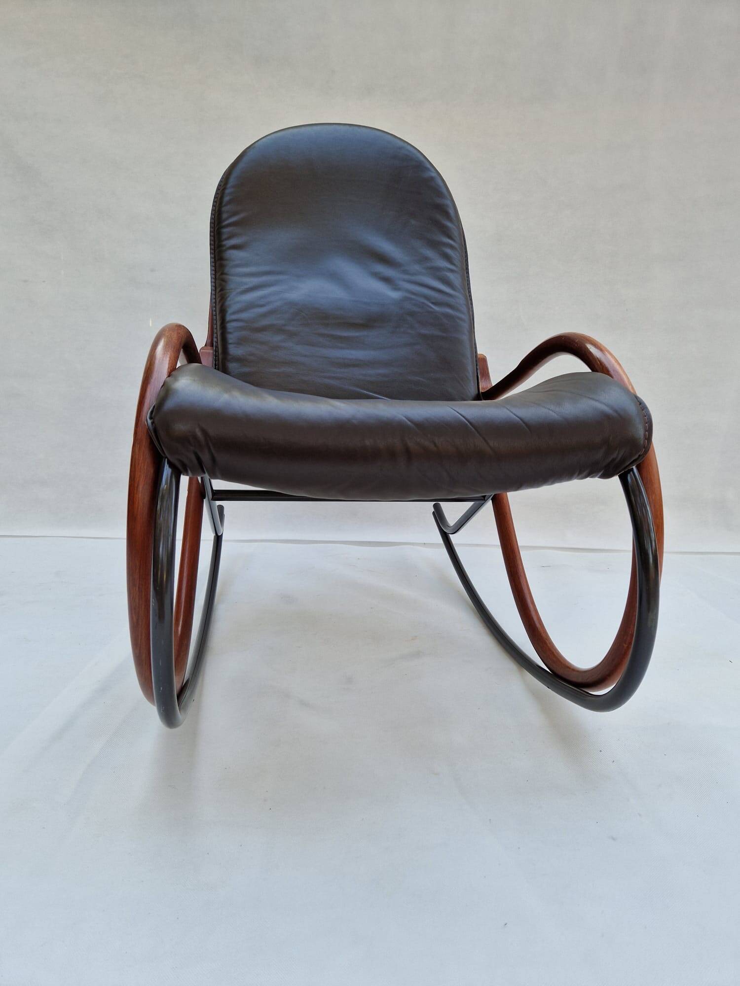 Vintage Nonna Rocking Chair by Paul Tuttle for Strässle