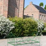 Antique metal bed, vintage