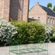 Antique metal bed, vintage