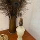 Pied de lampe en onyx