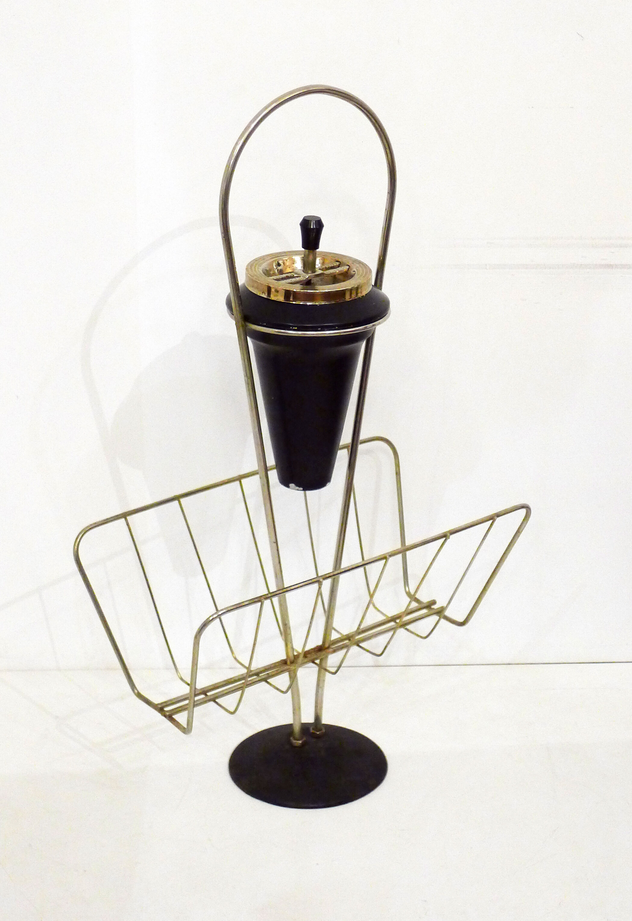 Standing ashtrays - magazine holders