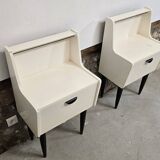 Paire de tables de chevet