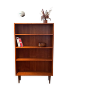 Vintage Scandinavian teak library "Liv"