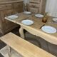 Table de ferme en chêne massif