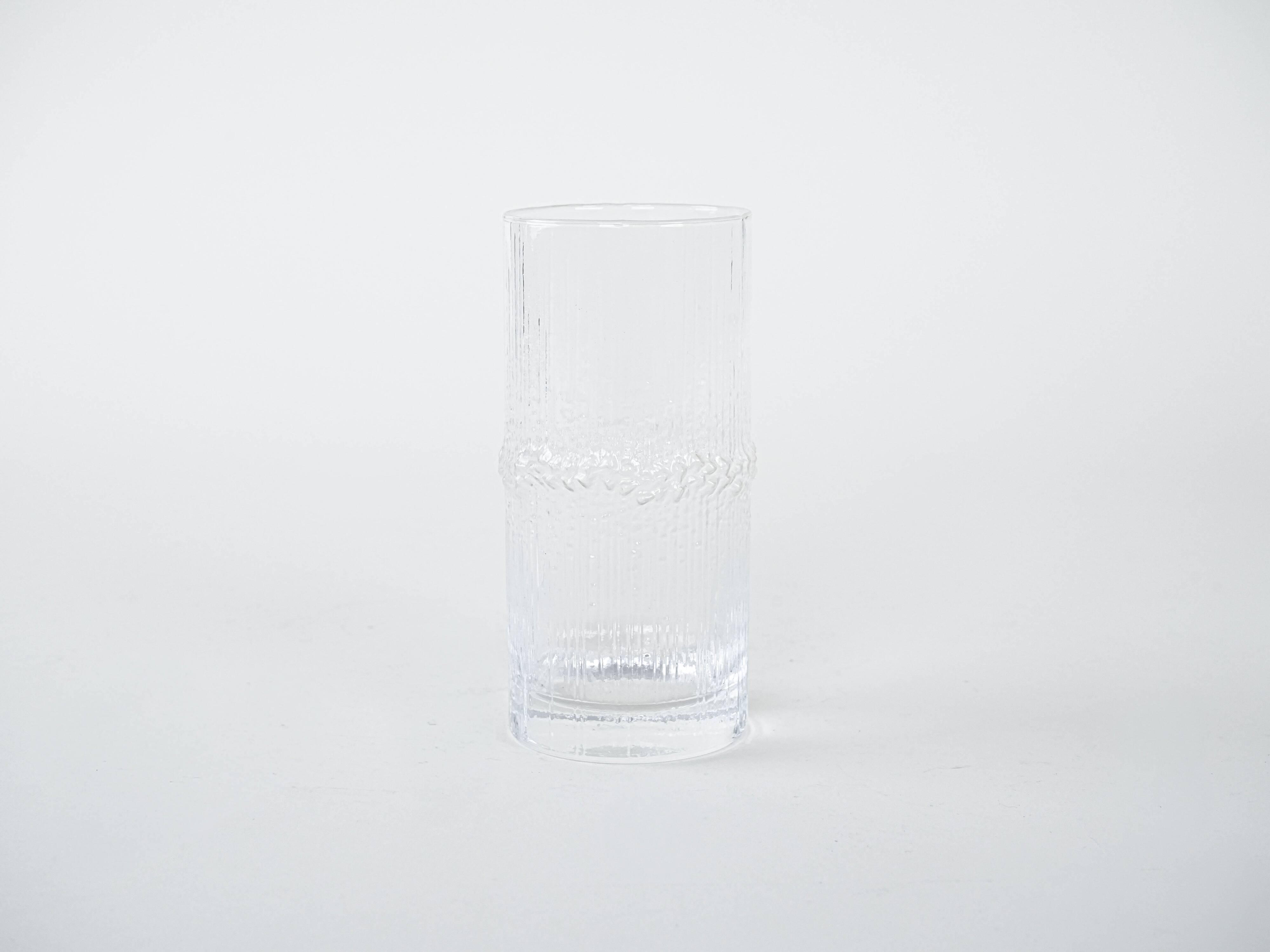 Set of Niva glasses, Finnish design, 1970s, designer: Tapio Wirkkala, manuf