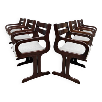 Chaises de salle à manger au design danois vintage