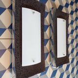 Pair of Fischer Leuchten wall lights design 1990