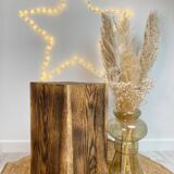 Oak side table