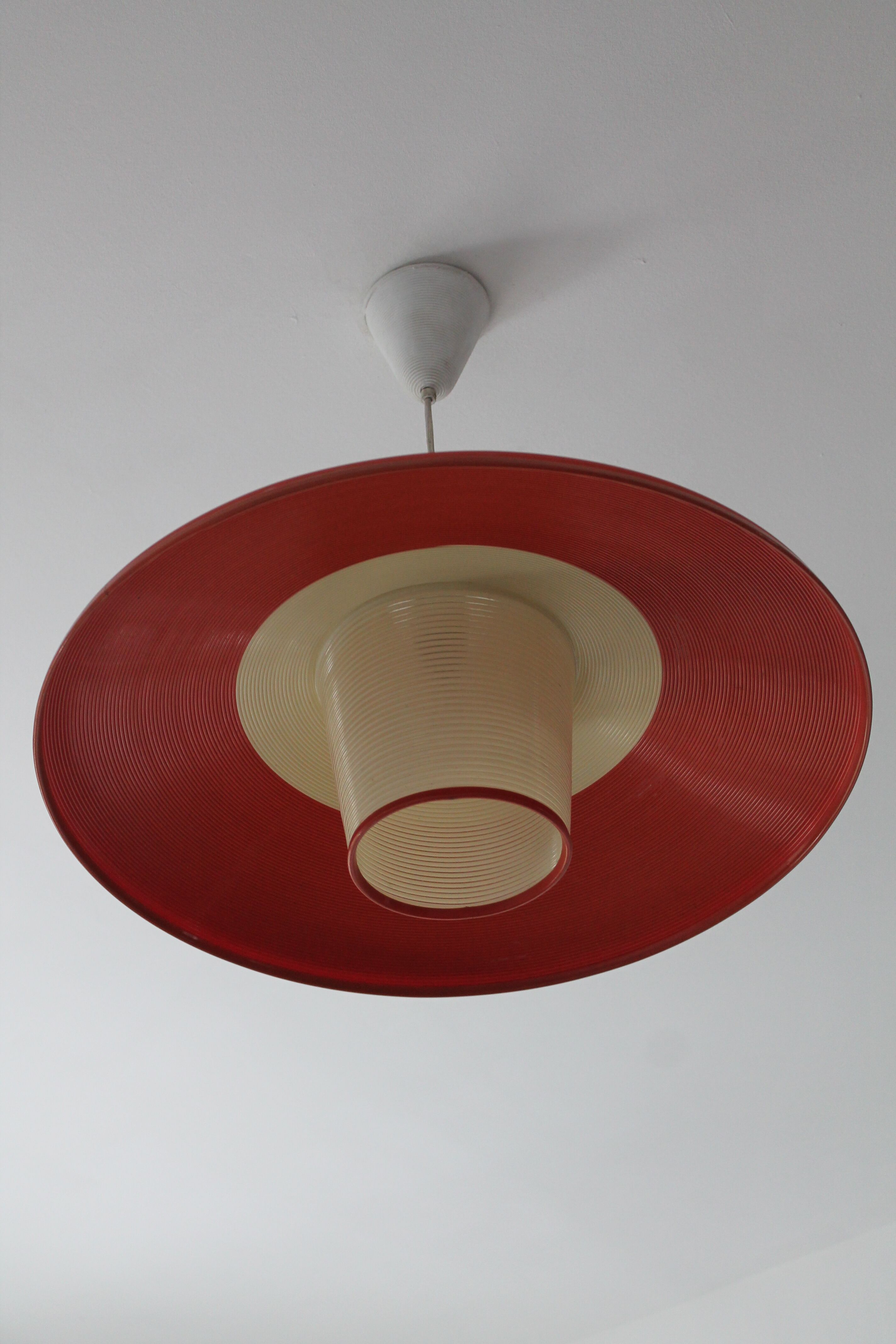 Scandinavian pendant light from 60s