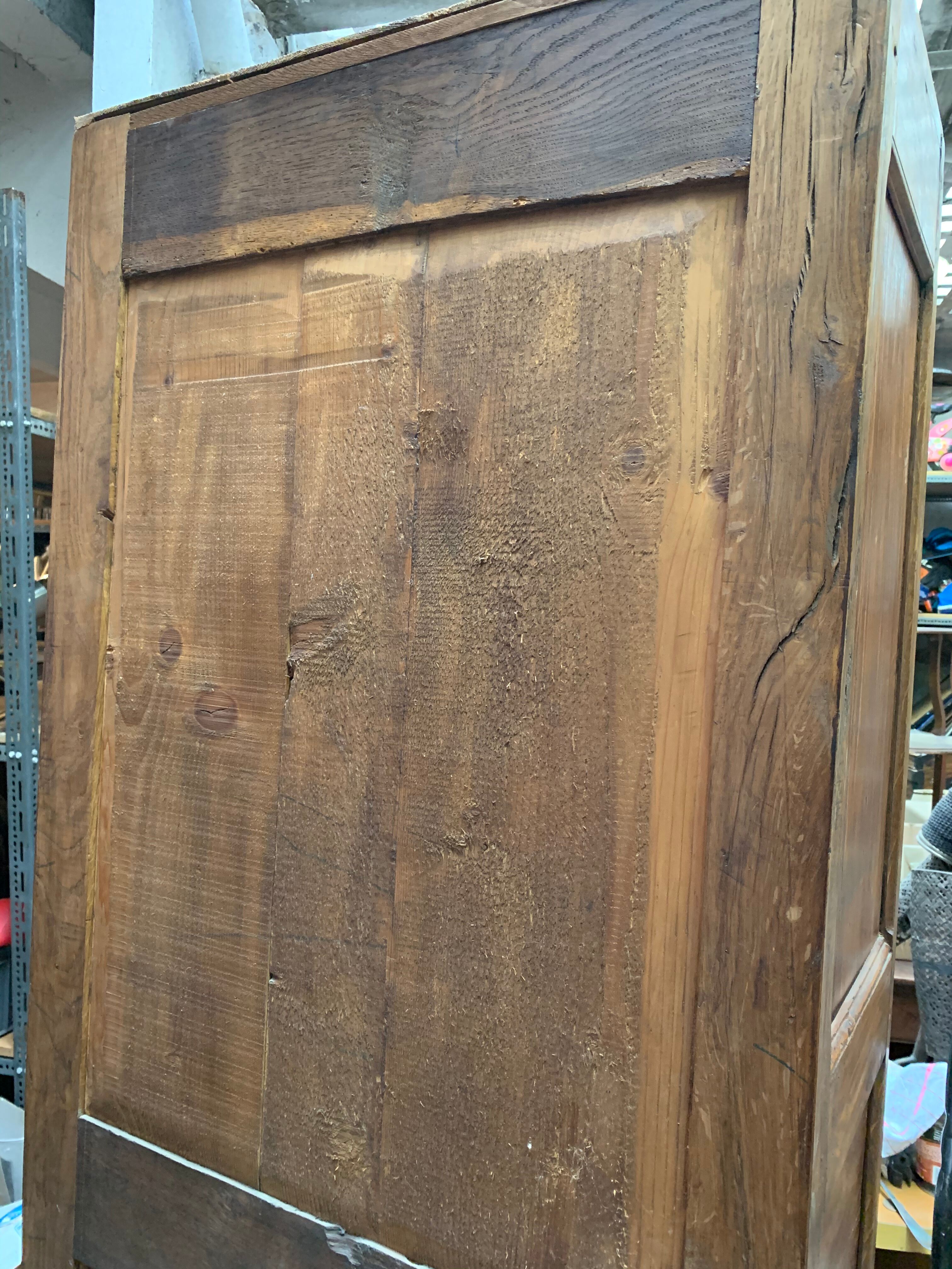 Old wardrobe from the 19th century