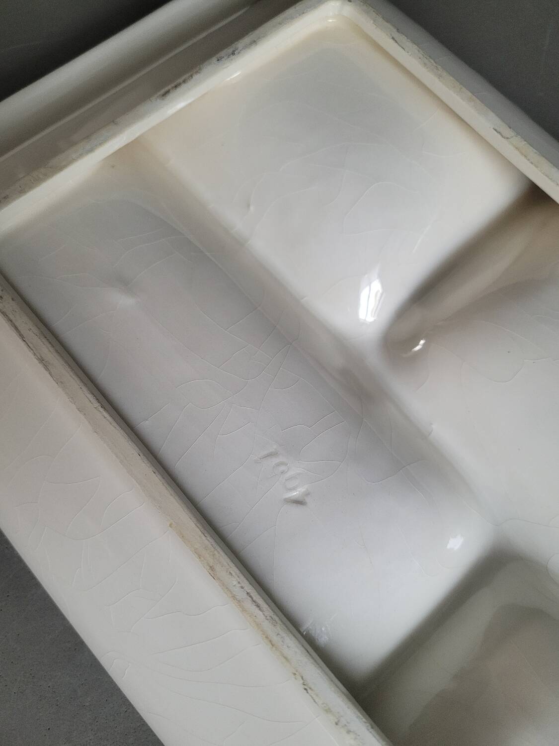 Vintage ceramic appetizer tray